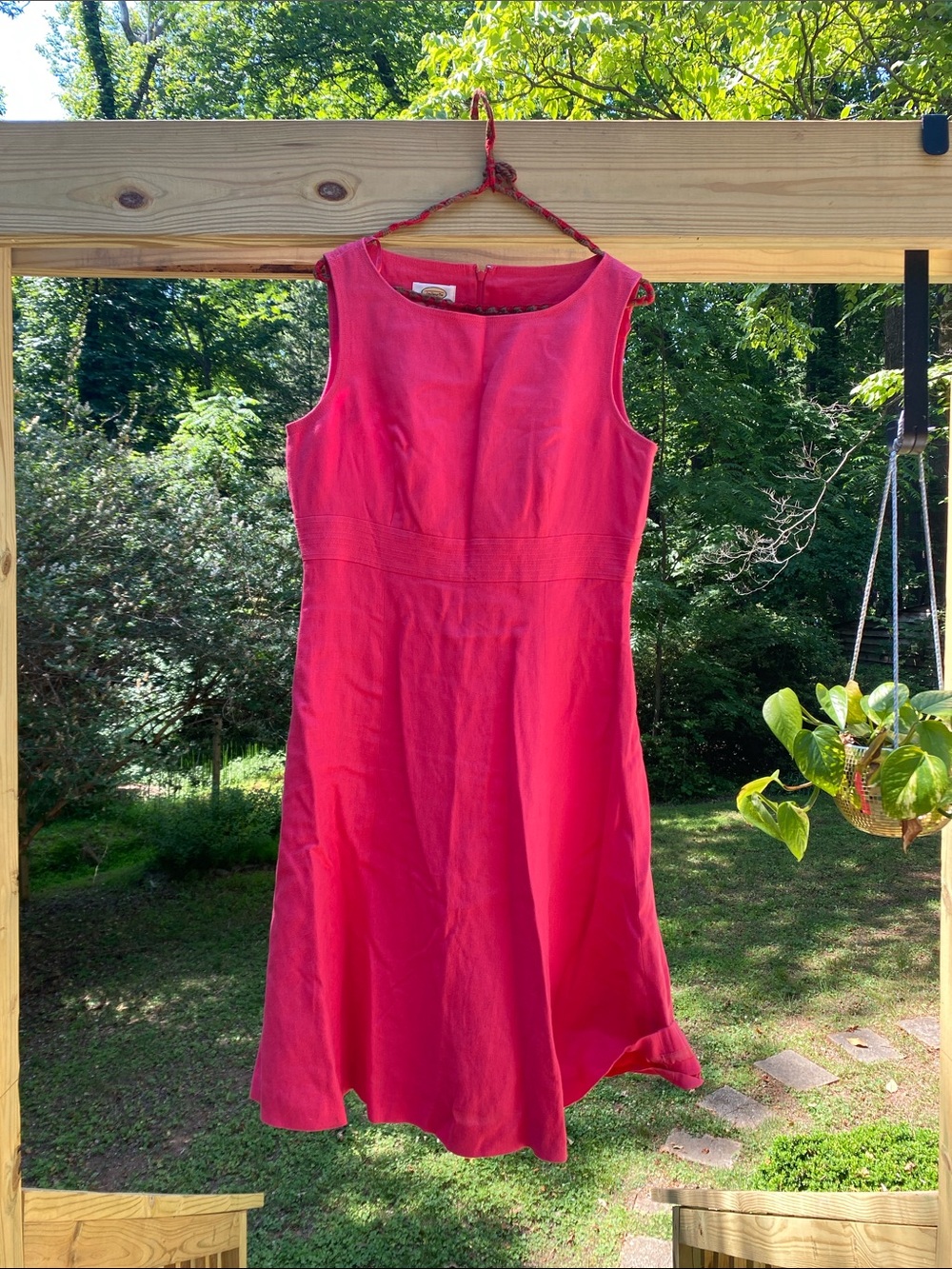 Talbots linen dress